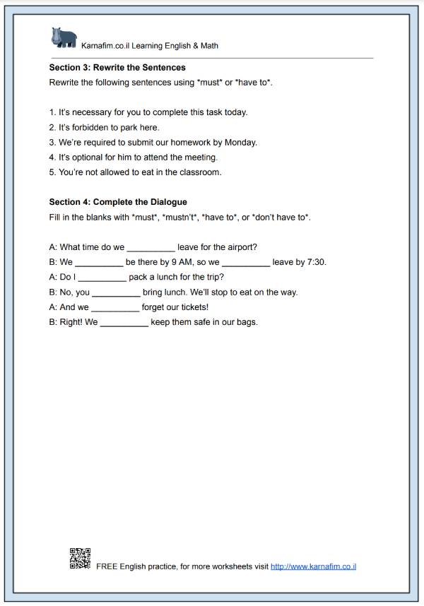 Mini Lesson 035 - Expressing Necessity with 'Must' and 'Have to'-p3