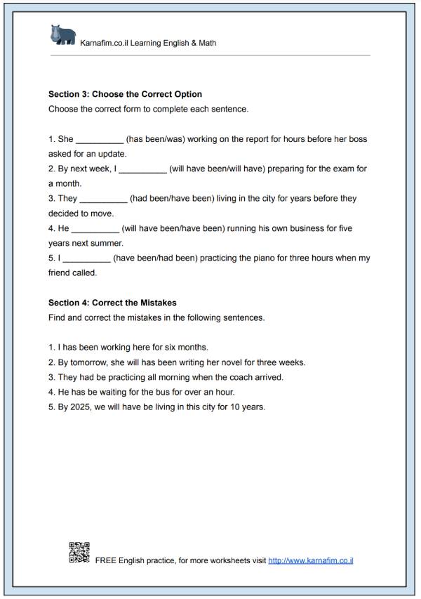 Mini Lesson 038 - The Perfect Continuous Tenses-p3