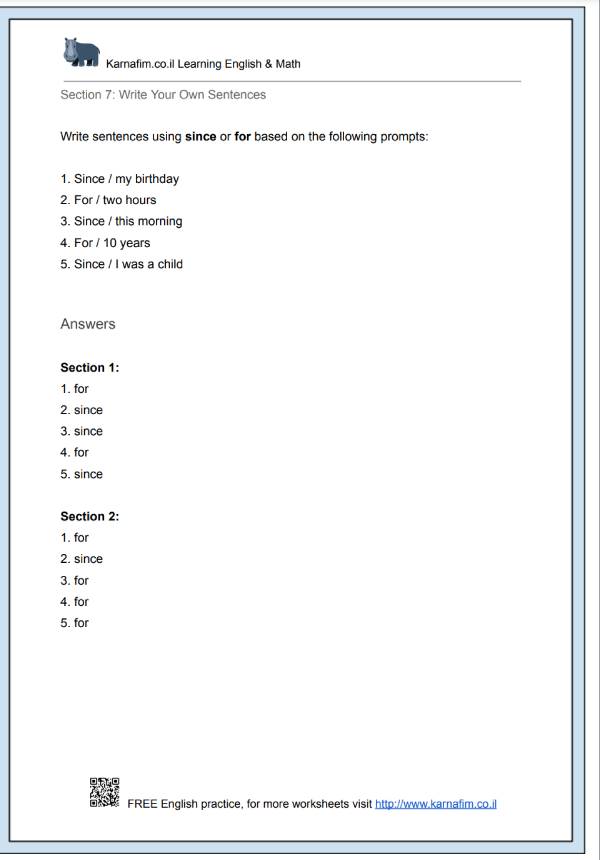 Mini Lesson 045 - The Difference Between Since and For-p4