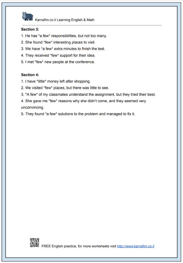 Mini Lesson 051 - The Difference Between Few and A Few-p4