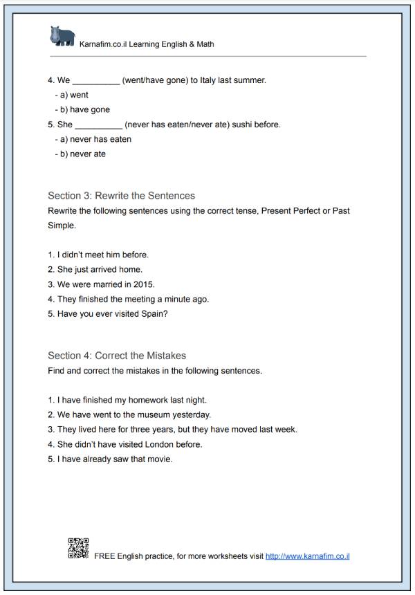 Mini Lesson 053 - Present Perfect vs. Past Simple-p3