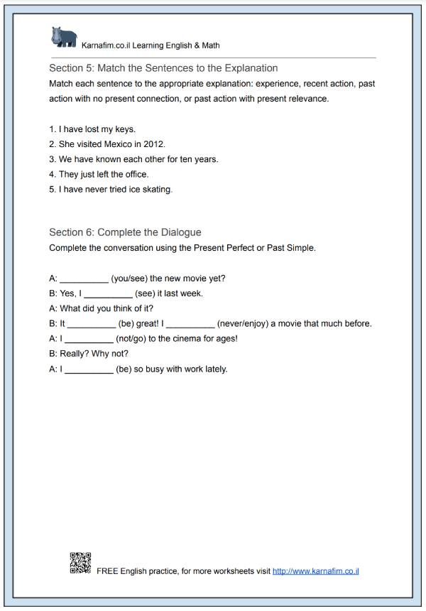 Mini Lesson 053 - Present Perfect vs. Past Simple-p4