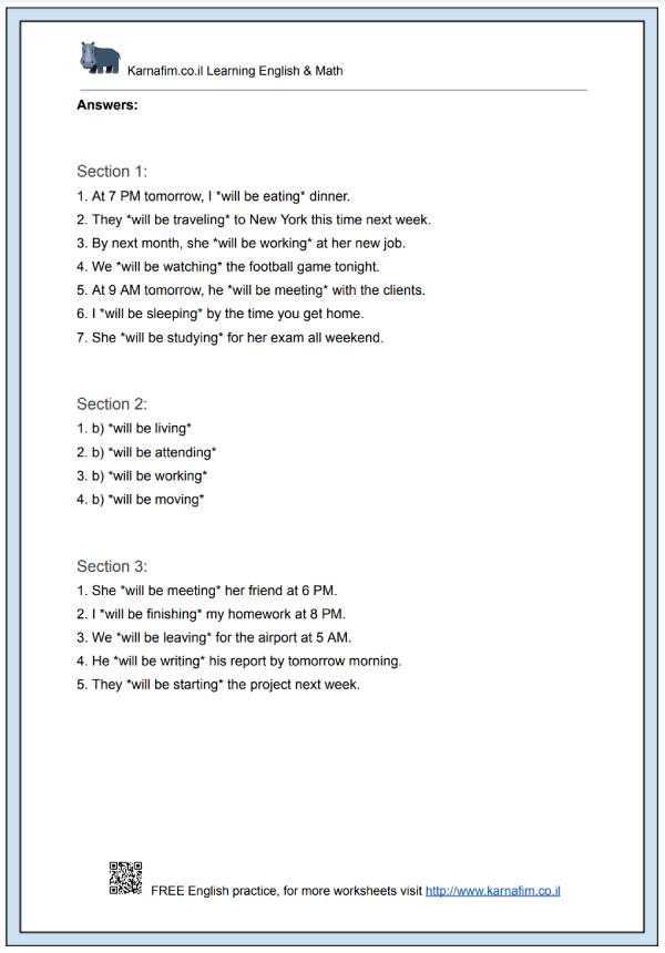 Mini Lesson 055 - The Future Continuous Tense-p4