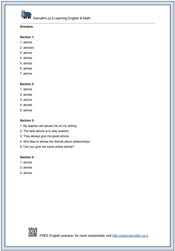 Mini Lesson 057 - Commonly Confused Words (Advice vs. Advise)-p4