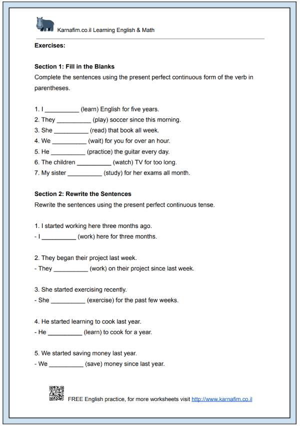 Mini Lesson 061 - The Present Perfect Continuous Tense-p2