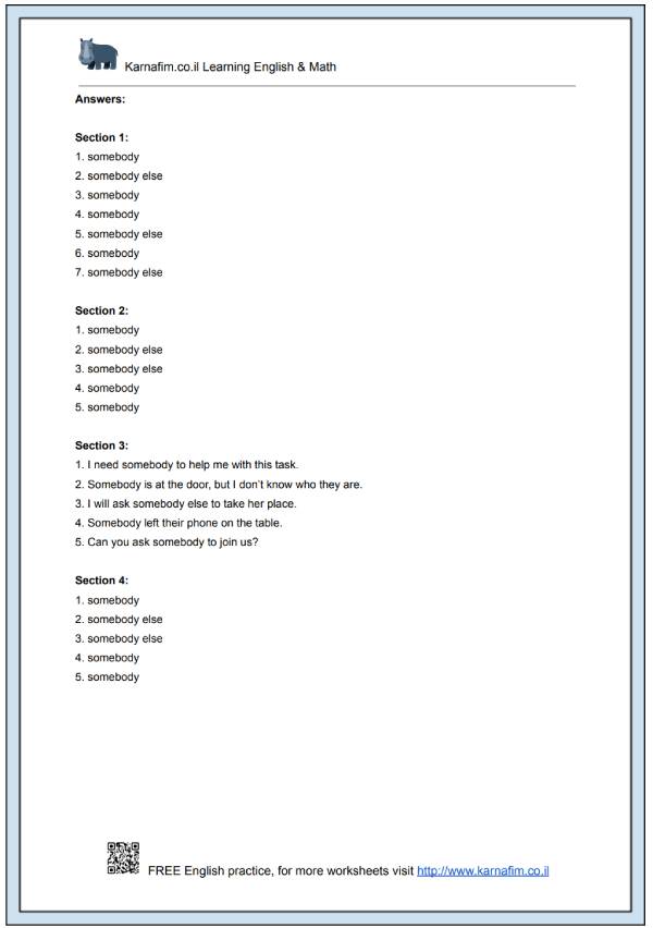 Mini Lesson 076 - The Difference Between 'Somebody' and 'Somebody Else'-p4