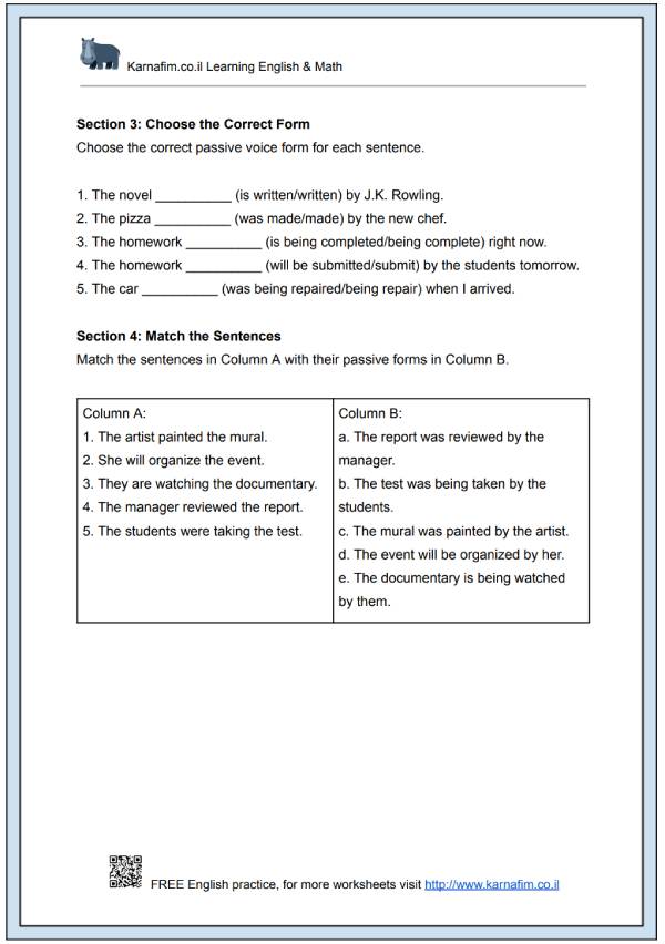 Mini Lesson 080 - The Passive Voice in Different Tenses-p3