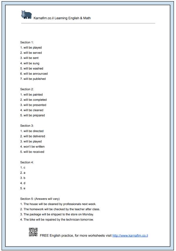 Mini Lesson 107 - The Passive Voice in the Future Tense-p4