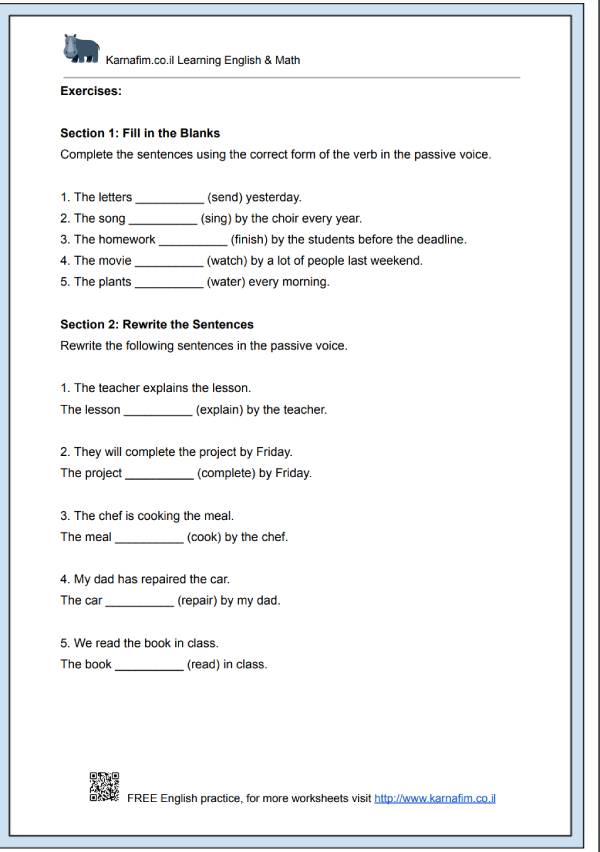 Mini Lesson 136 - The Passive Voice in Different Tenses-p2