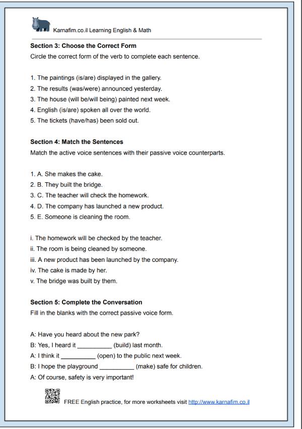 Mini Lesson 136 - The Passive Voice in Different Tenses-p3