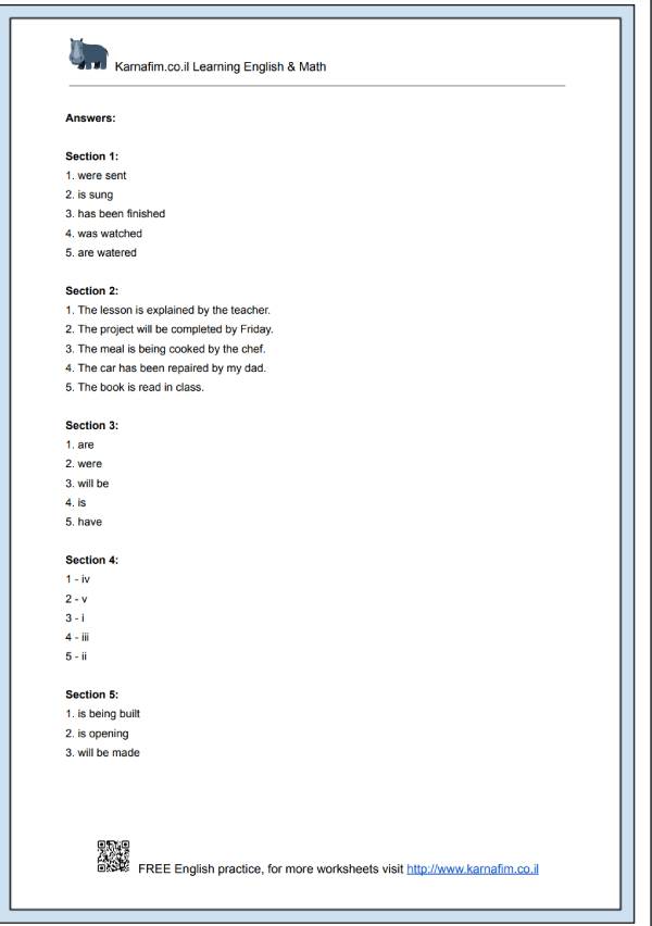 Mini Lesson 136 - The Passive Voice in Different Tenses-p4