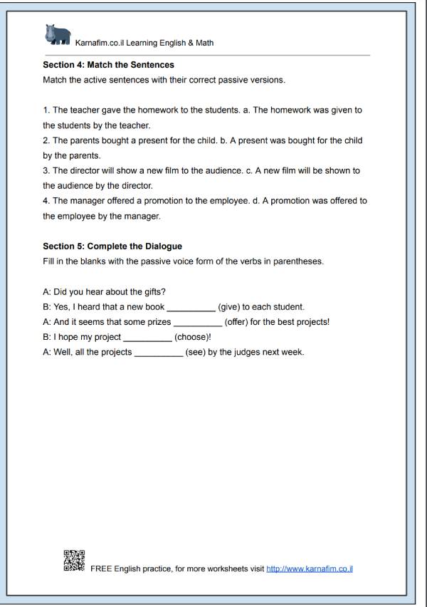 Mini Lesson 150 - The Passive Voice with Two Objects-p3