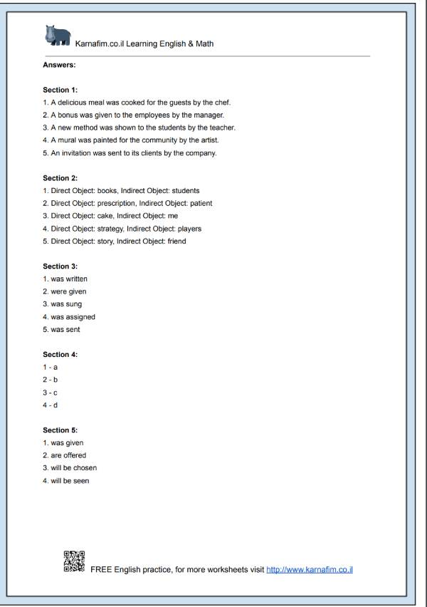 Mini Lesson 150 - The Passive Voice with Two Objects-p4