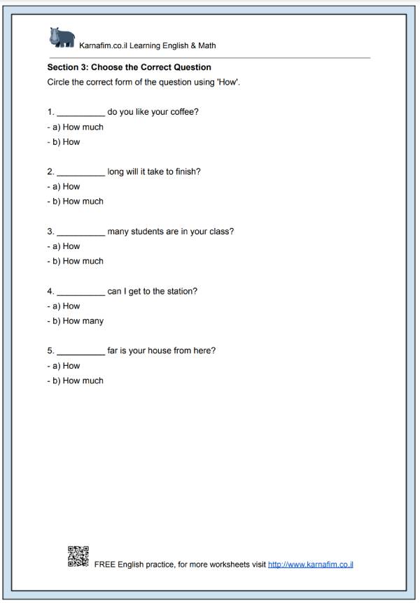 Mini Lesson 328 - Using 'How' in Various Question Forms-p3